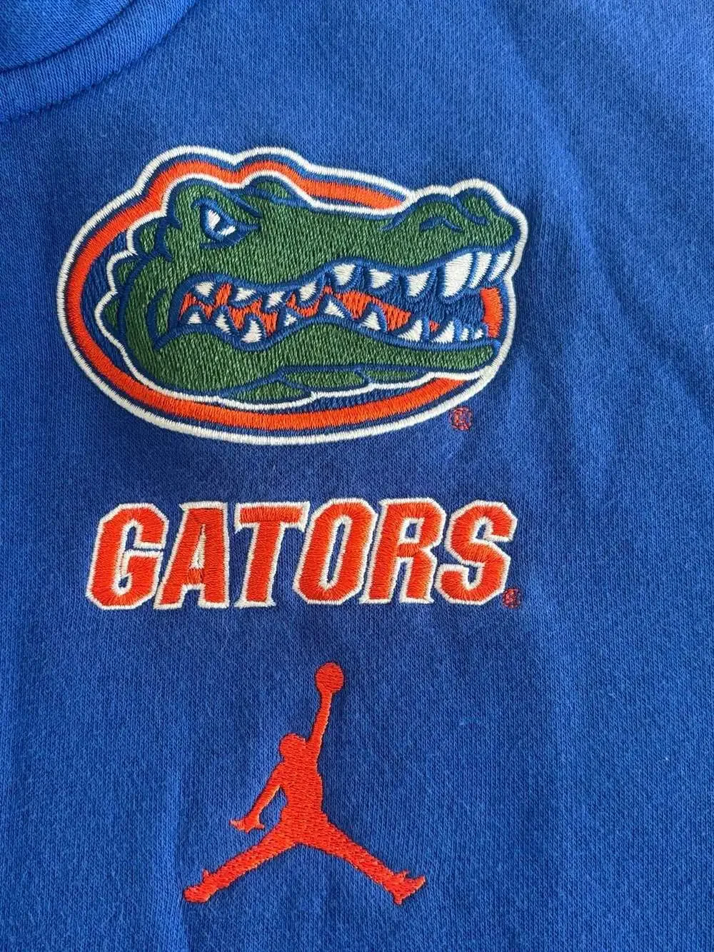 Jordan Brand Florida Gators Men's Royal Blue 1/4-Zip Pullover Sweatshirt Size L